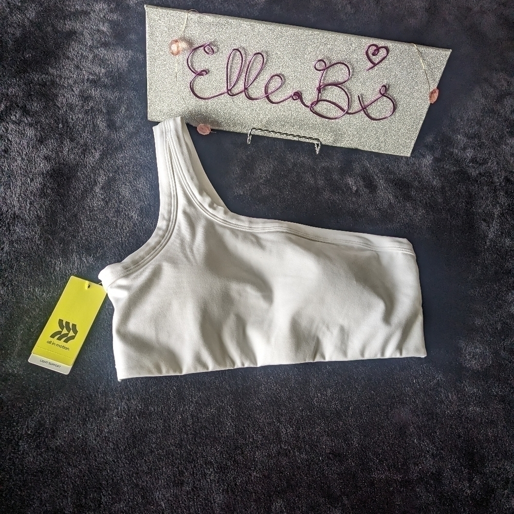 Brushed Sculpt One Shoulder Sport Bra XL